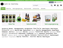 Tablet Screenshot of matedepantera.com